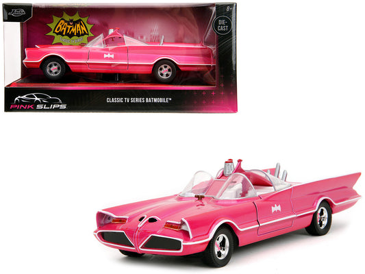 1966 Classic Batmobile "Batman" (1966-1968) TV Series Pink Slips By Jada Scale 1/24