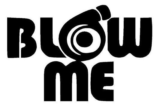 Blow Me Decal