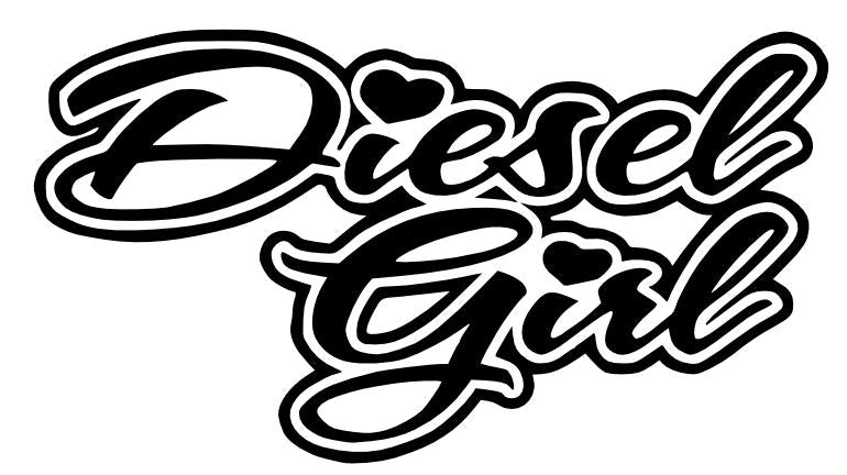 Diesel Girl Decal