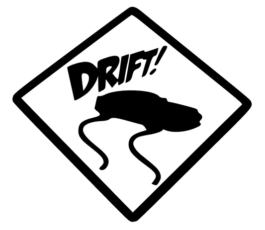 Drift Sign (Single Color) Decal