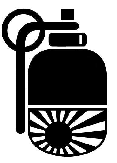 Grenade (Rising Sun) JDM Decal