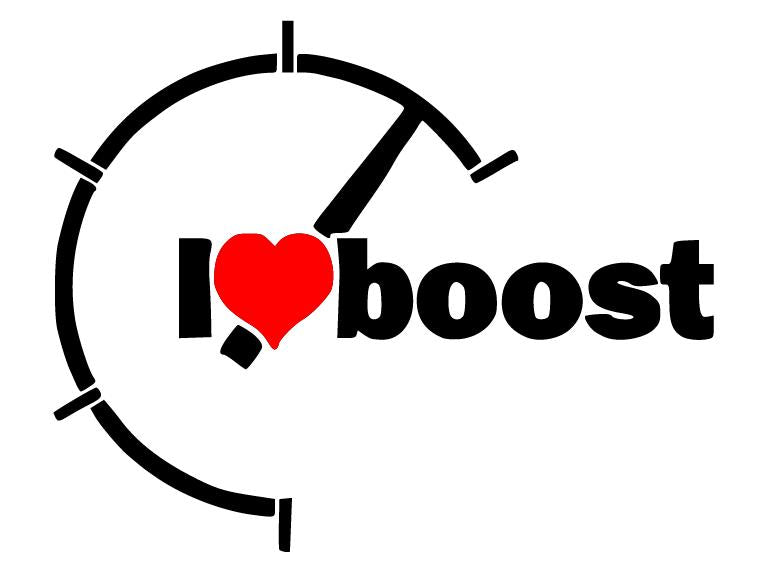 I Love (Heart) Boost #2 Decal