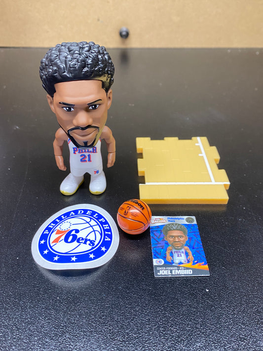 Joel Embiid Philadelphia 76ers NBA Ballers Zuru 5 Surprise AWAY Basketball Figure