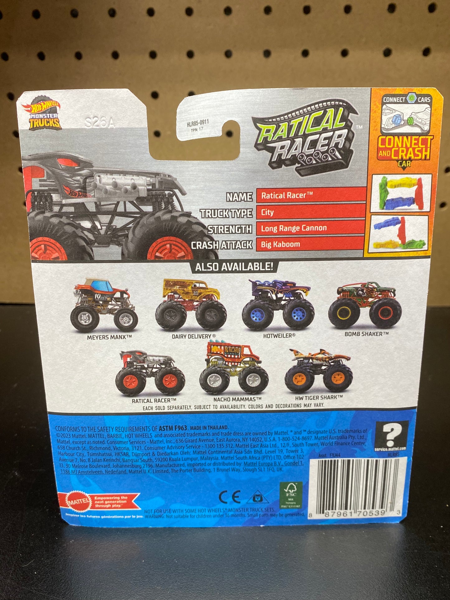 Ratical Racer - Hot Wheels Monster Truck - Diecast