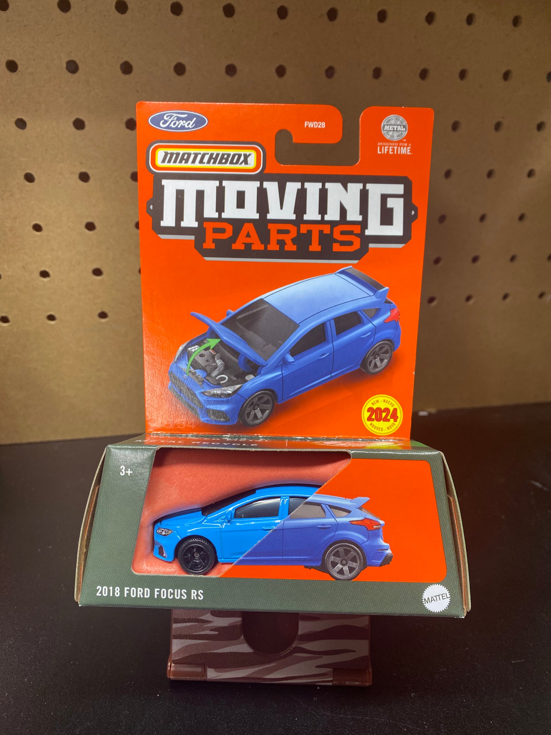 2018 Ford Focus RS 48 2024 Matchbox Moving Parts Spent2MuchDiecast