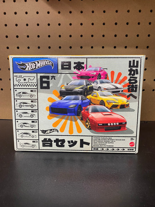 2024 Hot Wheels Car Culture Japan Street Set