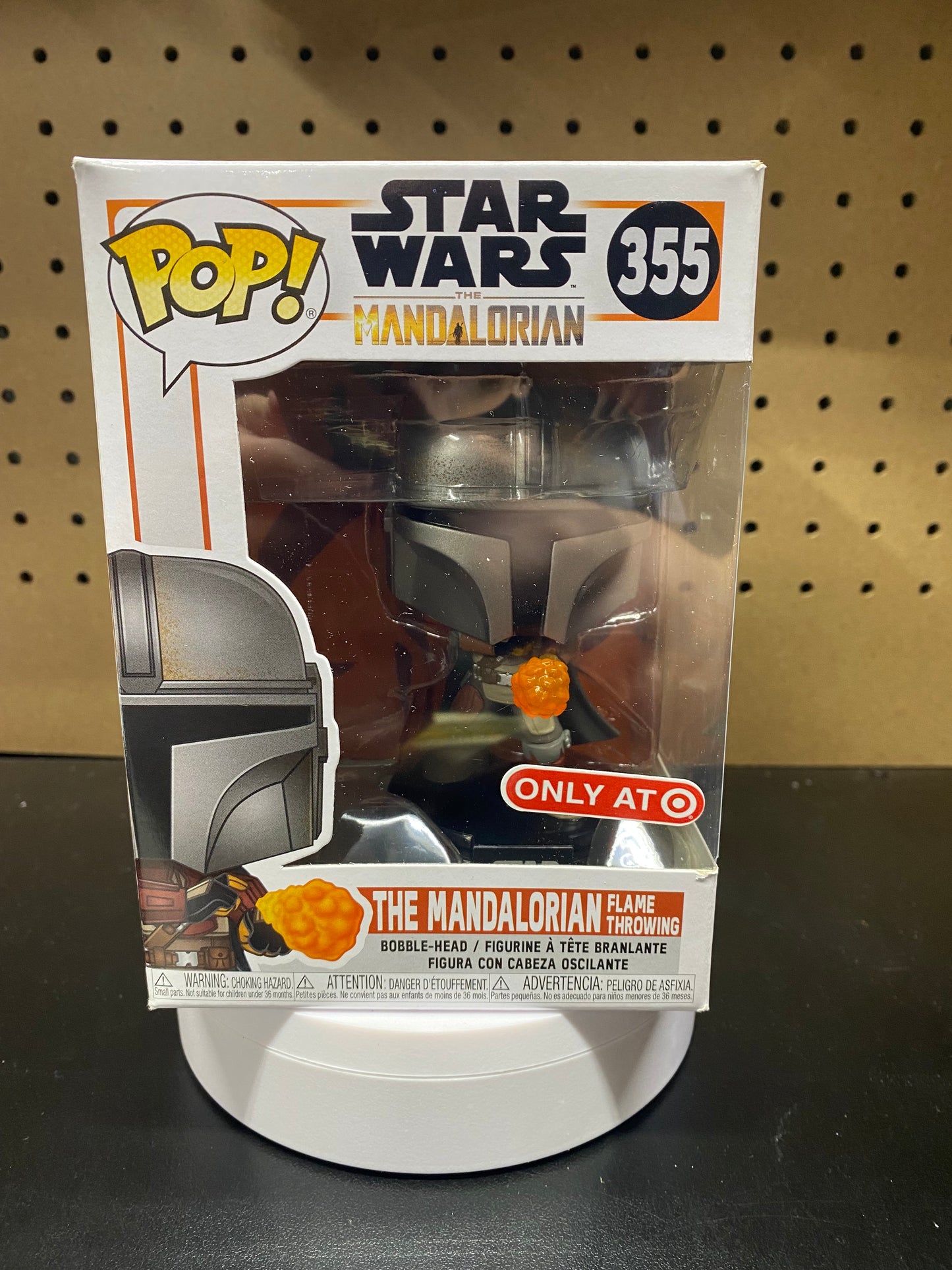 The Mandalorian (Flame Throwing) Funko Pop #355 Target Exclusive