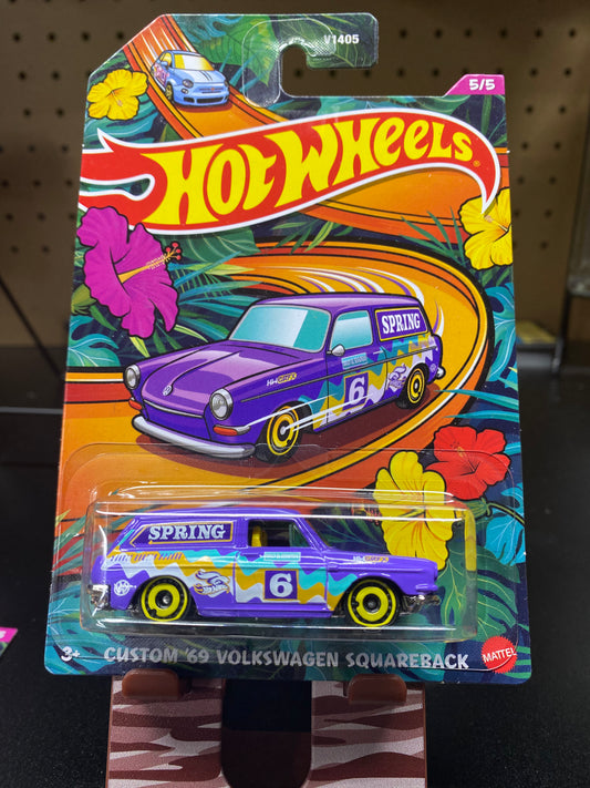 Custom '69 Volkswagen Squareback - 2024 Hot Wheels Spring / Easter SINGLE VEHICLE