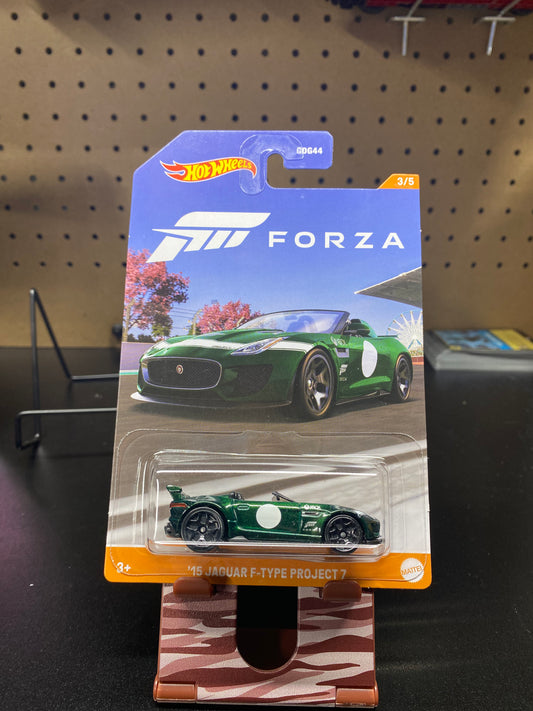 '15 Jaguar F-Type Project 7 Hot Wheels FORZA Motorsport - Walmart Exclusive