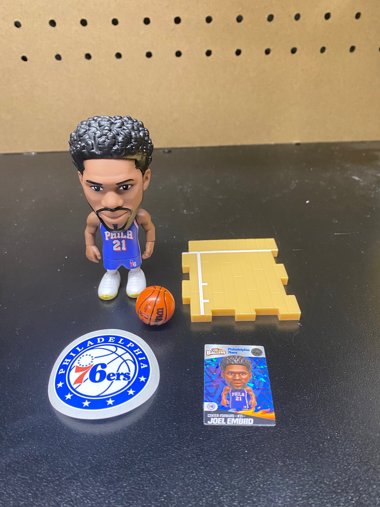 Joel Embiid Philadelphia 76ers NBA Ballers Zuru 5 Surprise HOME Basketball Figure